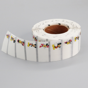 Rollo de pegatinas adhesivas de papel térmico directo de fábrica, Impresión de código de barras a precio barato para embalaje, calcomanía y etiqueta con logotipo - Product Image 3