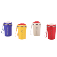 Venta caliente Tazas de café Viaje Nueva llegada Vaso de vino Vacío Taza de acero inoxidable con tapa