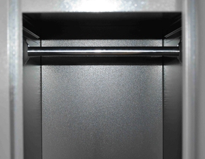 Porta singola Lucchetto Grigio Scuro In Acciaio <span class=keywords><strong>Armadio</strong></span> <span class=keywords><strong>Con</strong></span> <span class=keywords><strong>Specchio</strong></span> - Product Image 5