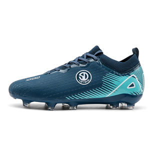 OEM personalizado de los hombres de tobillo alto FG al aire libre Fly Upper Rugby zapatos de fútbol americano <span class=keywords><strong>botas</strong></span> de fútbol para Otoño Invierno barato - Product Image 3