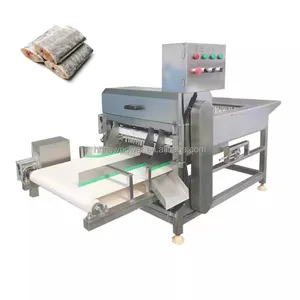 Good quality high efficiency fish processing machine Automatic saury segment cutting machine crap cutter for sale