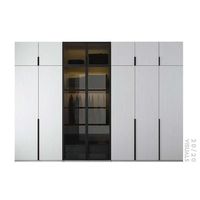 Armoire en bois simple sur mesure Kejia, meubles de chambre à coucher, armoire de rangement de luxe avec porte en verre, armoires pour enfants, placards de chambre à coucher