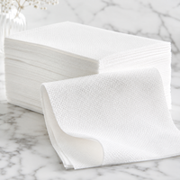 Serviette de Visage Jetable en Coton Imprimée sur Mesure OEM ODM avec Logo Personnalisé, Taille et Couleur, Tissu Facial Gaufré Nacré pour Soins de la Peau