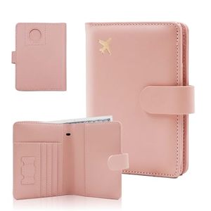 Carteras con Bloqueo RFID para Hombre y Mujer, Porta Documentos de Viaje, Porta Tarjetas de Crédito, Porta Pasaportes Multifuncional - Product Image 1