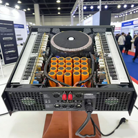 SIVG TD2*3000W Profesyonel Yüksek Güçlü 2 Kanallı Stereo Amfi, Özel Sahne Kullanımı için 21 inç Subwoofer'ı Kolayca Güçlendirir