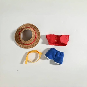 Vestiti per Bambole Piccole, Cappello di Paglia Intrecciato, Accessori per Abbigliamento da Festa, Stile Pastorale, Pezzo per Travestimento - Product Image 6