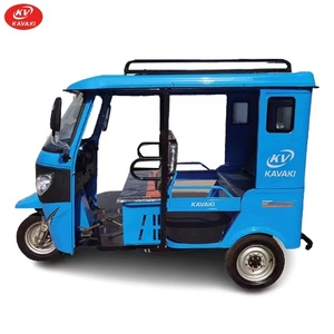 3 roues électrique <span class=keywords><strong>Auto</strong></span> Rickshaw pièces Tuk Tuk 3000W tricycle électrique transporter 4-6 passagers keke tricycle - Product Image 3