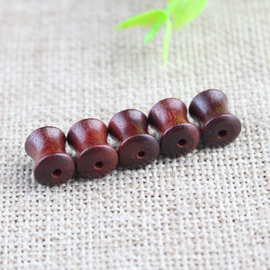 ลูกปัดไม้จันทน์ทรงกลมขนาด 8x10 มม. สำหรับทำสร้อยข้อมือ - Product Image 2