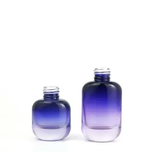 Luxury Empty Cosmetic 15ml 30ml Glass Face Oil Serum Bottle 1oz Essential Oil Bottle Dropper Bottles With Box