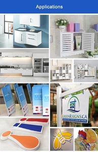 Nouvelles plaques en mousse PVC Celuka écologiques 1,22 x 2,44 m 15 mm, service de découpe 18'' x 24'' 1-25 mm - Product Image 4