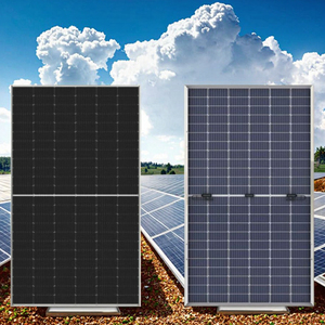 Kit complet de panneaux solaires photovoltaïques bifaciaux pour toit, 415W, pour maison - Product Image 1