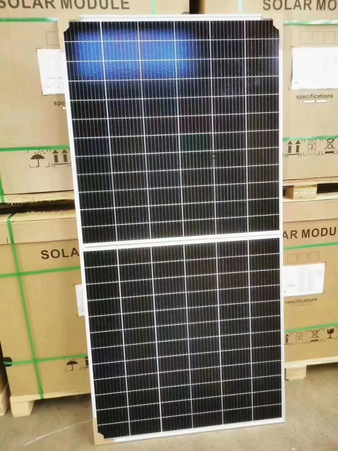 الطبقة 1 الشمسية لوحة الطاقة 500w 600w 660w panneaux solaires من الصين ارتفع الشمسية