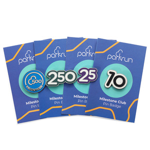 เข็มกลัดติดเสื้อแบบกำหนดเองพร้อม<span class=keywords><strong>หมาย</strong></span><span class=keywords><strong>เลข</strong></span>และโลโก้เคลือบเงา  เข็มกลัดโลหะผสมสังกะสีขนาดเล็ก  พร้อมการ์ดบรรจุภัณฑ์ - Product Image 4