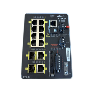 IE-2000-8TC-G-N พอร์ตทองแดง 8FE ของแท้ใหม่ และ 2GE (แบบเสริม) ลานเบส) สวิตช์อีเธอร์เน็ตอุตสาหกรรม - Product Image 5