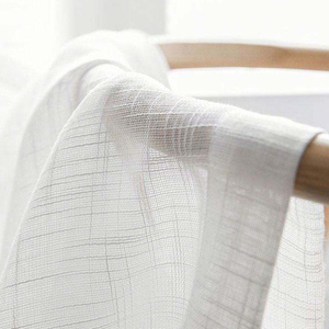 Bán Buôn Dọc Tuyết Linen <span class=keywords><strong>Sheer</strong></span> Rèm Vải Voile Rèm <span class=keywords><strong>Sheer</strong></span> Rèm Cửa Sang Trọng Cho Phòng Khách Cửa Sổ - Product Image 3