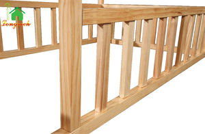 Twin Montessori Boden Plattform Bett Etagen bett Schutz Kinder betten <span class=keywords><strong>Junior</strong></span> Kinder Massivholz Kleinkind Krippe - Product Image 3