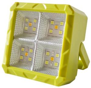 ไฟฉุกเฉิน LED 100W ความสว่างสูง ชาร์จด้วยพลังงานแสงอาทิตย์ผ่าน USB DC5V-6V เส้นผ่านศูนย์กลาง 100 มม. วัสดุ ABS แบตเตอรี่ 3x1200mAh Ra90 5000K IP20 120 - Product Image 3
