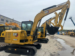 Petite excavatrice hydraulique utilisée de Cat305.5e2 306e2 307.5 avec l'epa et la mini excavatrice idéale de chat de boom latéral de queue standard - Product Image 3