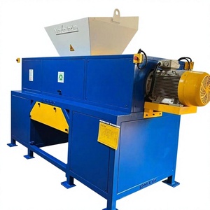 Trituradora de Residuos Sólidos Urbanos de Alto Rendimiento, Doble Eje, Semiautomática, Eléctrica, 2000 Kg/H, Reducción y Reciclaje de Residuos Plásticos - Product Image 1
