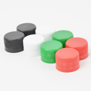 28mm Diameter <b>Plastic</b> <b>Cap</b> for PET Bottles Yellow Color Can Be Customized - Product Image 3