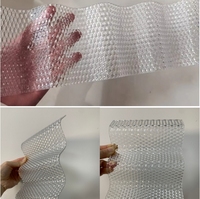 Plaque en polycarbonate prismatique ondulée anti-bruit et anti-reflet BH