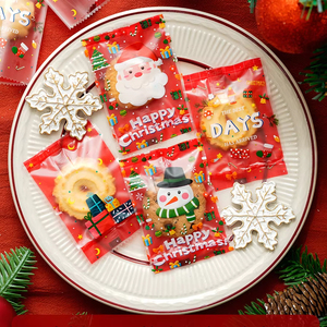 2024 mới giáng sinh kẹo túi nhôm lá kẹo Cookie Gummy protein thanh <span class=keywords><strong>wrapper</strong></span> trở lại con dấu bao bì túi - Product Image 5