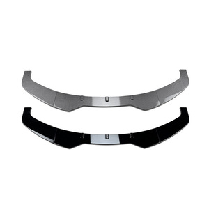 Bmw 3 Series F30 F31 Front <b>Splitter</b> <b>Lip</b> Carbon Fiber Texture Matte Finish For 2013 2019 Models Amp Z - Product Image 2