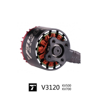 Moteur brushless T-MOTORHOBBY V3120 FPV Haute efficacité, haute puissance pour quadricoptères et drones RC freestyle