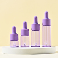 Astinlash 5ml à 20ml Flacon compte-gouttes en verre Macaron Color Series Flacon compte-gouttes d'huile essentielle Épaule plate en stock