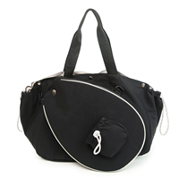 Nouveau sac de sport en nylon pour raquettes de tennis et de badminton, grande capacité, léger, imperméable, respirant, à bandoulière unique