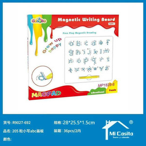 Lavagna magnetica con 205 perline in materiale plastico materiale didattico giocattolo da disegno per bambini regalo - Product Image 1
