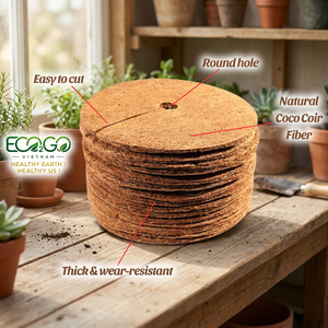แผ่นคลุมดินมะพร้าวย่อยสลายได้ Eco2go เวียดนาม |   วงแหวนใยธรรมชาติสำหรับปกป้องดิน - Product Image 4