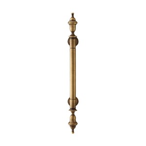 Latão sólido estilo francês Antique Cabinet Handle para porta armário gaveta Latão sólido estilo francês Cabinet Handle - Product Image 6