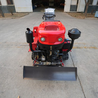 Mesin Diesel Zhong Mei 25 HP, Rotary Tiller Pertanian, Kultivator, Traktor Mini Crawler