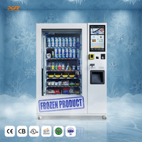 Distributeur automatique de nourriture, pour viande, glaces et aliments, en solde, avec rehausseur