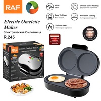Machine à petit-déjeuner électrique multifonctionnelle antiadhésive pour la maison, pour faire des omelettes, des œufs, des hamburgers et des steaks
