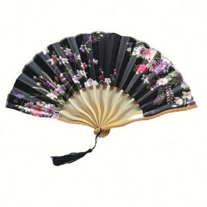 Éventails pliants élégants en soie blanche, art populaire, cadeau de mariage, en bambou, peints et gravés, motif amour, personnalisés, nouveauté - Product Image 4