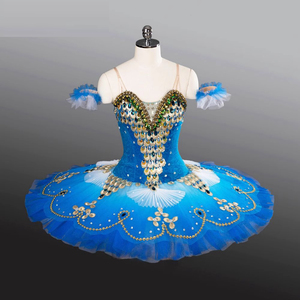 Robe de tutu de <span class=keywords><strong>danse</strong></span> <span class=keywords><strong>classique</strong></span> personnalisable à 12 couches, sans manches, tutu de ballet professionnel pour femmes, <span class=keywords><strong>justaucorps</strong></span> de <span class=keywords><strong>danse</strong></span> pour adultes, nouveau - Product Image 4