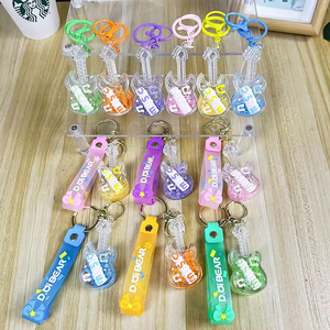 Móc khóa acrylic nhỏ xinh, kiểu hoạt hình, trang trí túi xách, quà tặng móc khóa in UV, bán sỉ - Product Image 2