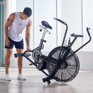 SP Commercial AirBike Upright Indoor Cycling Stationary Bicycle Home Use Fitness Exercise Equipment - Product Image 4