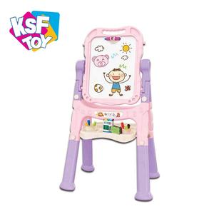 KSFキッズ両面マジックパッド描画ボード脚長い磁気消去可能プラスチックボード - Product Image 4