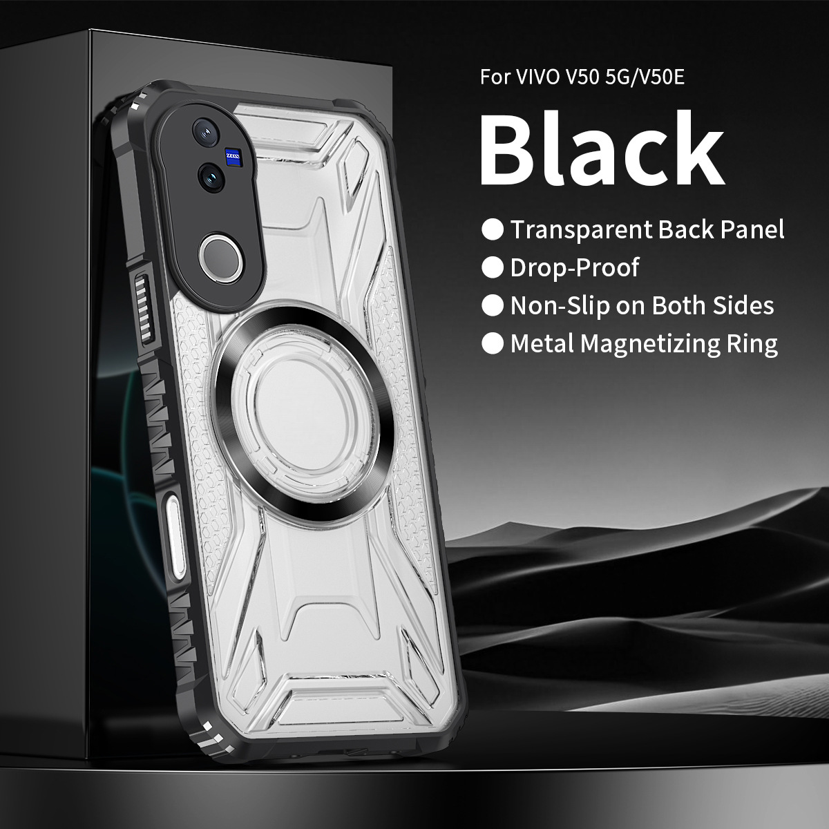 Noir [cas magnétique d'ombre de guerre]