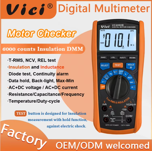 Vicimeter 6000 comptes multimètre numérique VC4060B AC DC Motor Checker Inductance d'isolation - Product Image 2