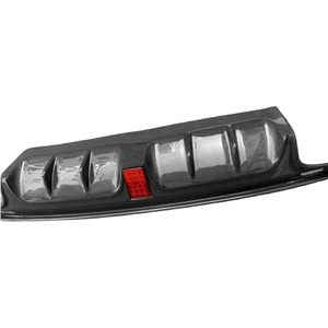 W222ด้านหลังตัวกระจายอากาศปลายท่อไอเสีย exhasut ปลายท่อไอเสียคาร์บอน finber ดิฟฟิวเซอร์สำหรับ W222กับ B สไตล์2016 2017 <span class=keywords><strong>MB</strong></span> ชิ้นส่วนรถยนต์สำหรับ W222 - Product Image 4