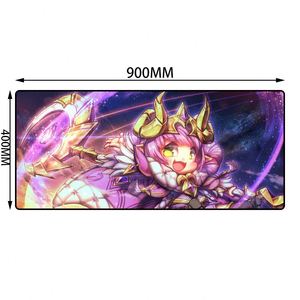 Tapis de souris de jeu personnalisé 1000x500mm rectangulaire en tissu, imperméable, base antidérapante, impression par sublimation, non toxique, stock disponible - Product Image 3