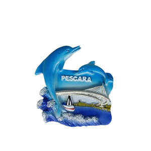 Imanes de nevera italianos de estilo europeo - Recuerdos de viaje de Venecia y la Antigua Roma - Creativos, tridimensionales, sintéticos de alta calidad - Product Image 1