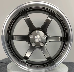 Jantes Advan R6 forgées 18-19 pouces 5x1143 Hyper Silver Deep Dish 6 branches pour Subaru WRX STI VAB VAF <span class=keywords><strong>GV</strong></span> GR VAG - Product Image 3