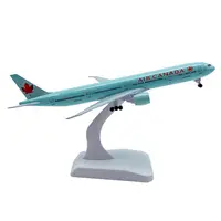 Sıcak satış Boeing 777 alaşım uçak modeli 20cm havacılık koleksiyon minyatür süs hediyelik eşya oyuncaklar