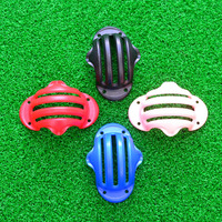 Outil de marquage de balles de golf à 3 lignes, aide à l'alignement en ligne droite avec 6 couleurs pour une précision de putting accrue, accessoires de golf en plastique multicolores