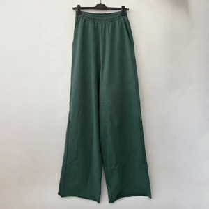 Tùy Chỉnh Nguyên Liệu Hem Pháp Terry Quá Khổ Trống Rắn Chân Rộng Jogger Ngăn Xếp Baggy Người Đàn Ông loe Mồ Hôi Quần Người Đàn Ông Của Mồ Hôi Quần Quần - Product Image 3